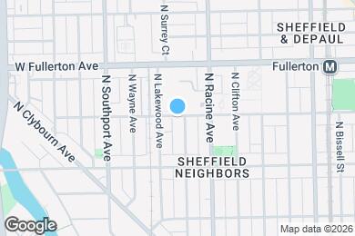 Map image of the property - 1255 W Belden Ave