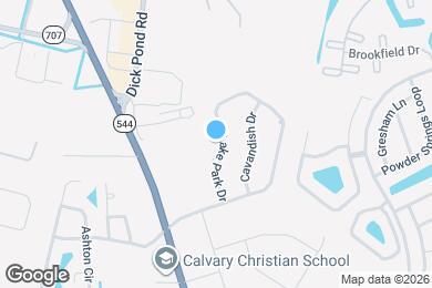 Map image of the property - 530 Lake Park Dr