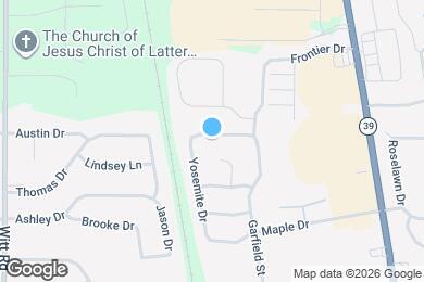 Map image of the property - 1015 Redwood Dr