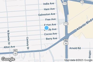 Map image of the property - 8946 Dandy Ave