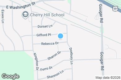 Map image of the property - 2959 Rebecca Dr