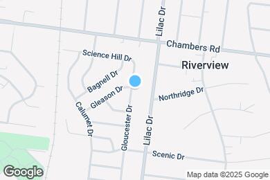 Map image of the property - 9924 Gloucester Dr