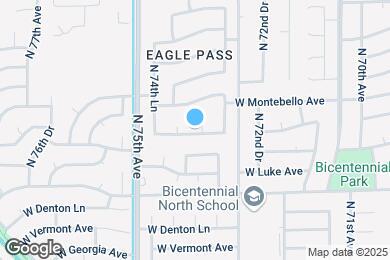 Map image of the property - 5702 N 73rd Ln