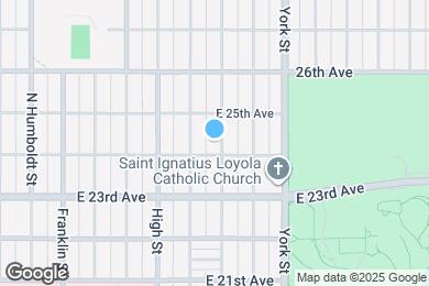 Map image of the property - 2415 N Vine St