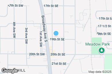 Map image of the property - 115 19th St. SE
