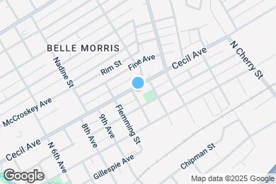Map image of the property - 2100 Cecil Ave