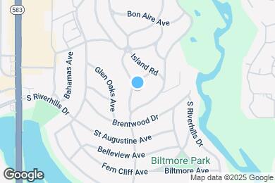 Map image of the property - 318 S Burlingame Ave