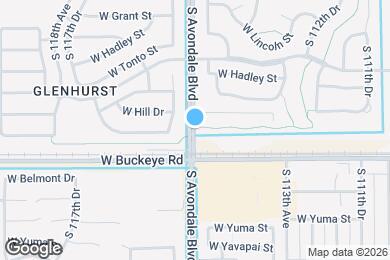 Map image of the property - 1111 S Avondale Blvd