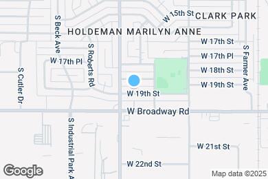 Map image of the property - 808 W 19th St