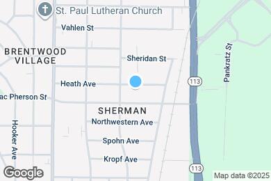 Map image of the property - 1921 Heath Ave