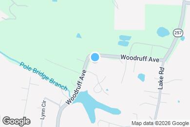 Map image of the property - 2175 Woodruff Ave