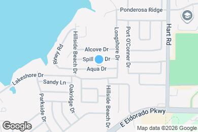 Map image of the property - 637 Aqua Dr