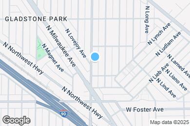 Map image of the property - 5329 N Central Ave