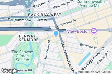 Map image of the property - 1084 Boylston St