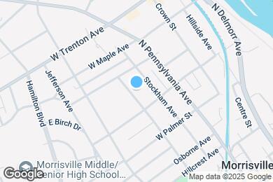 Map image of the property - 422 Harper Ave