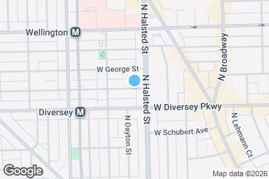 Map image of the property - 832 W Wolfram St