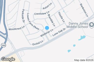 Map image of the property - 4203 Wildbriar Ln