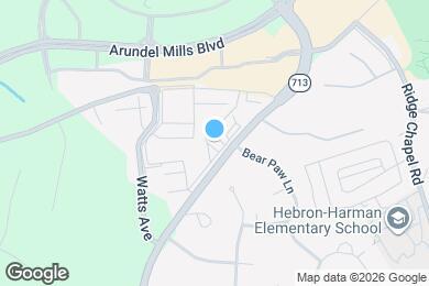 Map image of the property - 1612 Hardwick Ct