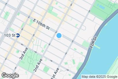 Map image of the property - EAST 105 STREET