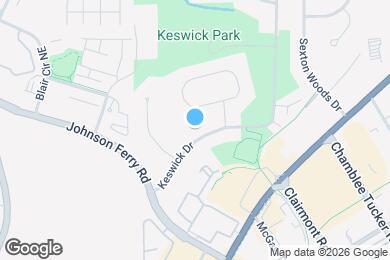 Map image of the property - 3412 Keswick Dr