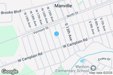 Map image of the property - 124 S 15th Ave