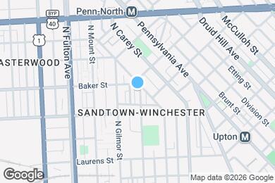 Map image of the property - 1534 N Stricker St
