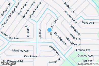 Map image of the property - 2255 Florida Terrace