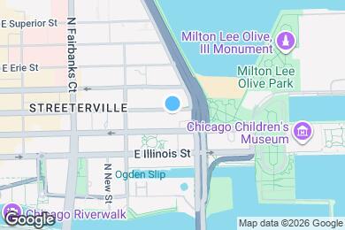 Map image of the property - 540 N Lake Shore Dr