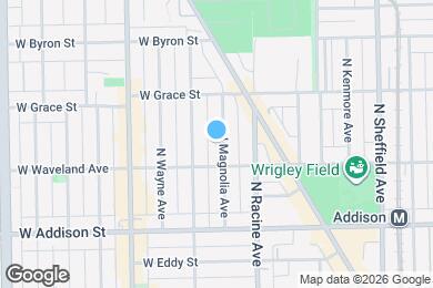 Map image of the property - 3718 N Magnolia Ave