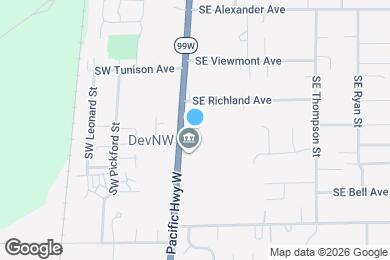 Map image of the property - Willamette Crossing