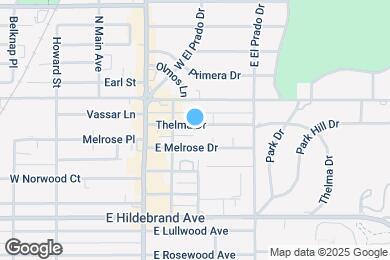 Map image of the property - 504 Thelma Dr