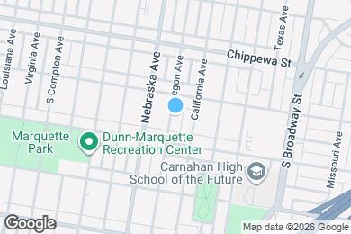 Map image of the property - 3926 Oregon Ave