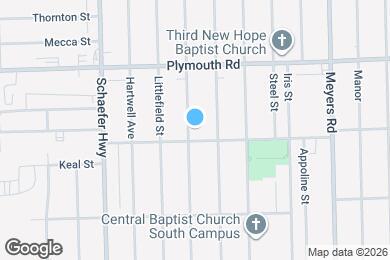 Map image of the property - 11318 Cheyenne St
