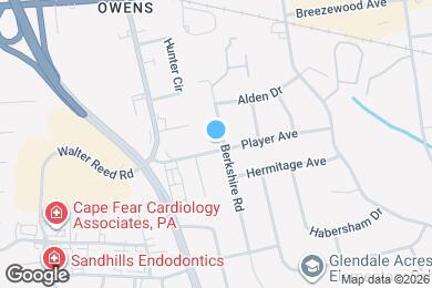 Map image of the property - 3102 Player Ave