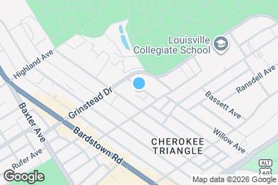 Map image of the property - 1118 Hilliard Ave