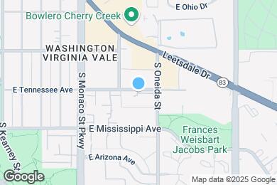 Map image of the property - 6800 E Tennessee Ave