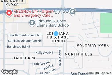 Map image of the property - 7817 Louisiana Blvd NE