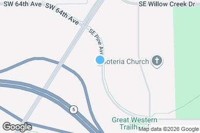 Map image of the property - 2374 SE Callista Ave