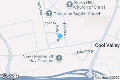 Map image of the property - 4608 Barbara Dr