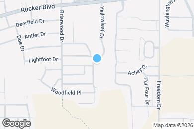 Map image of the property - 101 Candlebrook Dr