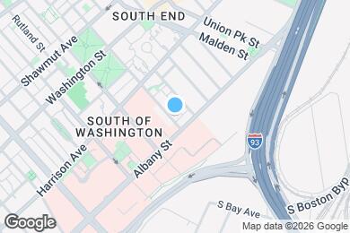 Map image of the property - 104 E Brookline St