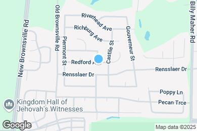 Map image of the property - 5711 Redford Ave