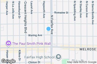 Map image of the property - 801 North