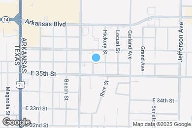 Map image of the property - 3524 Pecan St