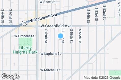 Map image of the property - 1515 S 57th St