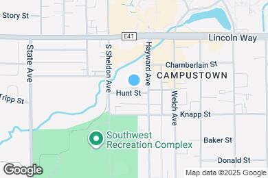 Map image of the property - 2617 Hunt St