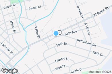 Map image of the property - 443 Bath Ave