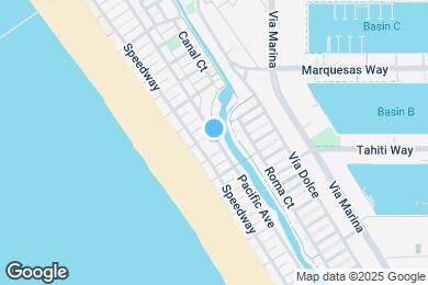 Map image of the property - 4105 Pacific Ave