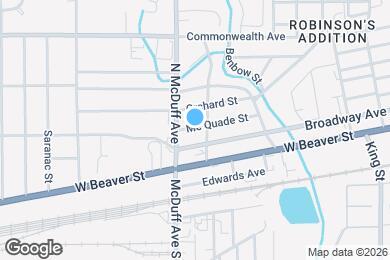 Map image of the property - 2410 Mc Quade St