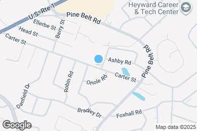 Map image of the property - 1700 Inglewood Dr